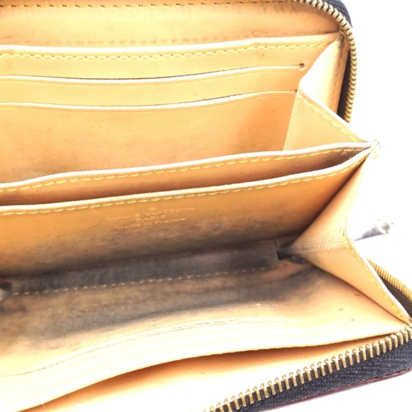 Monogram Square Zip Around Card Holder Case Wallet - Picture 10 of 12